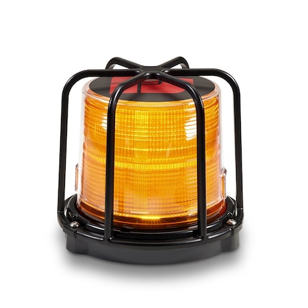 Led Warning Beacon, Amber, 24 W MPN:200SDU-A