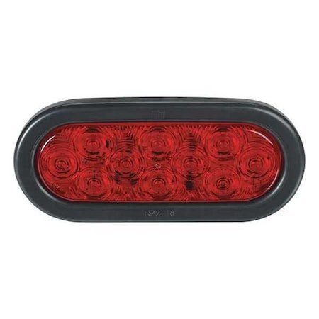 Stop-Turn-Tail Lamp, LED, Red, 6-13/32 in L MPN:607105-04SB