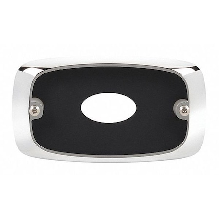 Bezel, Chrome, 4-13/16