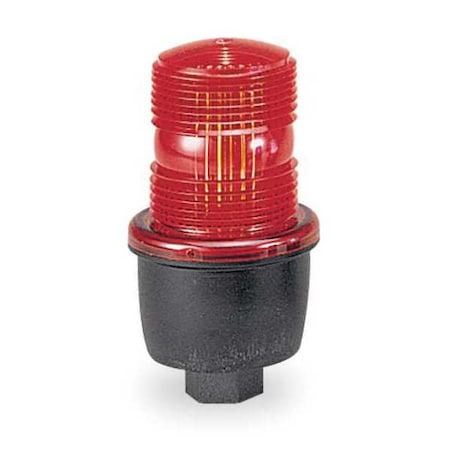 Low Profile Warning Light, Strobe, Red MPN:LP3P-120R