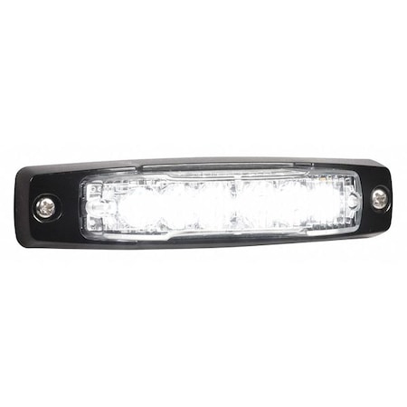 Warning Light, White, 12V DC, Variable FPM, Not Applicable Dia. MPN:MPSC-W