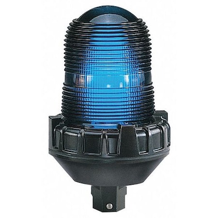 Strobe Light, Blue, Strobe Tube, 24V DC, 80 FPM, 5 1/2 in Dia., 3/4 in NPT Pipe MPN:154XST-012-024B