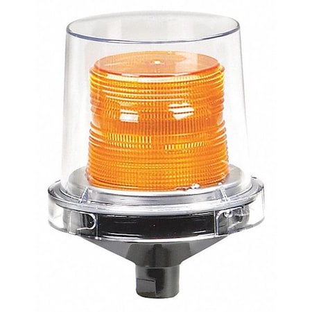 Strobe Light, Amber, Strobe Tube, 24V DC, 80 FPM, 5 1/2 in Dia., 1/2 in NPT Pipe or Surface MPN:224XST-024A