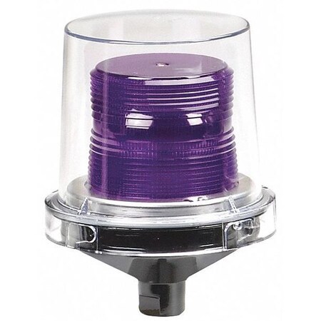 Strobe Light, Magenta, Strobe Tube, 24V DC, 80 FPM, 5 1/2 in Dia., 1/2 in NPT Pipe or Surface MPN:224XST-024M
