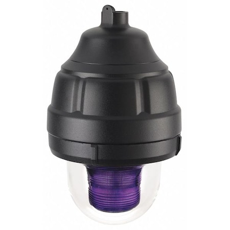 Strobe Light, Magenta, Strobe Tube, 24V DC, 60 FPM, 8 13/16 in Dia., Surface MPN:24XST-024M-MOD