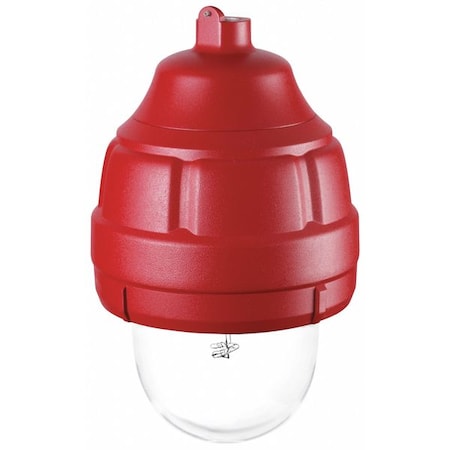Strobe Light, Clear, Strobe Tube, 24V DC, 80 FPM, 8 13/16 in Dia., Surface MPN:FSEX-HI-MOD