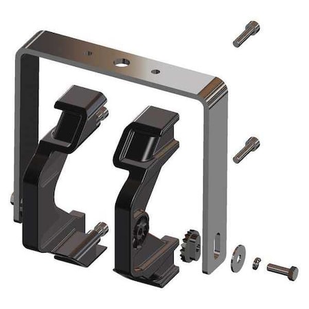 Mounting Kit, 7.45in W x 7.50in H, Silver MPN:G-KIT-ST