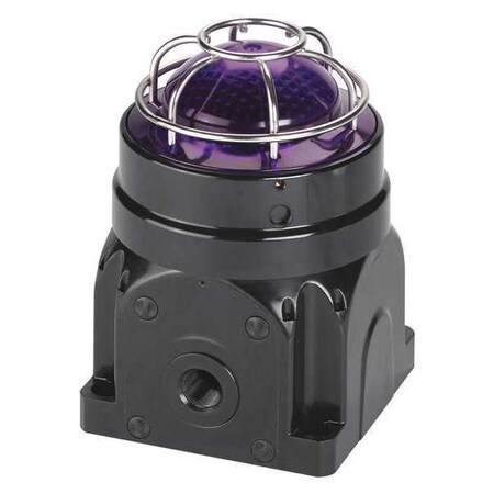 Warning Light, Magenta, LED, 120 to 240V AC, 60, 75, 90 FPM, Not Applicable Dia., Surface MPN:G-LED-AC-D-M
