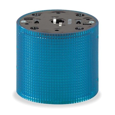 Tower Light Module, 120V AC, Blue, 3 15/16 in Dia., 3 1/4 in Height, Incandescent, LSL Series MPN:LSL-120B