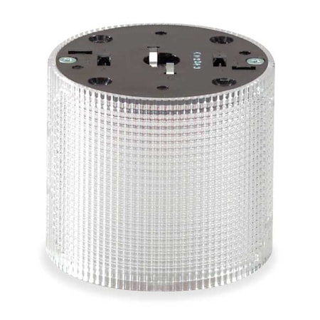 Tower Light Module, 120V AC, Clear, 3 15/16 in Dia., 3 1/4 in Height, Incandescent, LSL Series MPN:LSL-120C