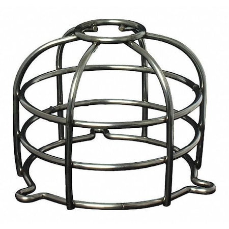 Dome Guard, Silver, 5 in Dia., Surface MPN:SLMDG1