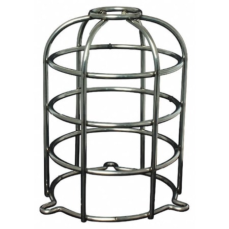 Dome Guard, Silver, 5 in Dia., Surface MPN:SLMDG4
