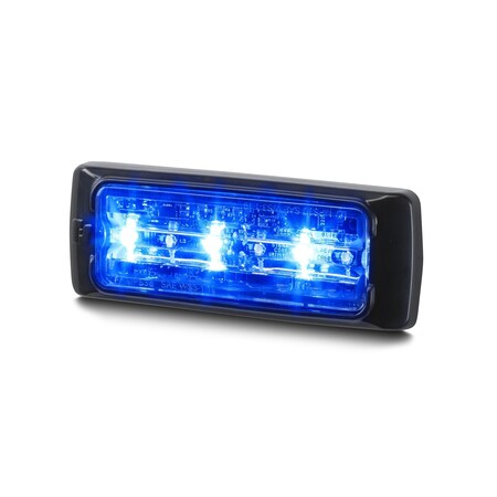 Emergency Light, 6-LED, Blue/White MPN:MPS32U-BW