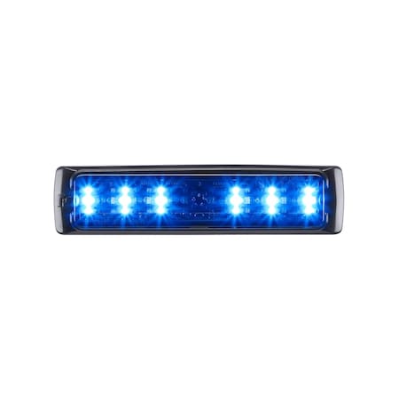 Emergency Light, 6-LED, Blue MPN:MPS61U-B
