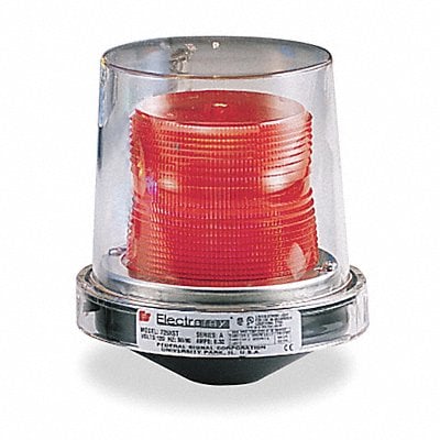 Hazardous Warning Light Strobe Red 120V MPN:225XST-120R