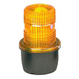 Federal Signal LP3E-120A Strobe light Edison base 120VAC Amber LP3E-120A
