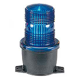 Federal Signal LP3P-120B Strobe pipe mount 120VAC Blue LP3P-120B