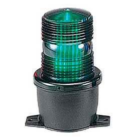 Federal Signal LP3P-120G Strobe pipe mount 120VAC Green LP3P-120G