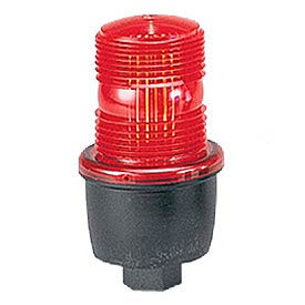Federal Signal LP3P-120R Strobe pipe mount 120VAC Red LP3P-120R