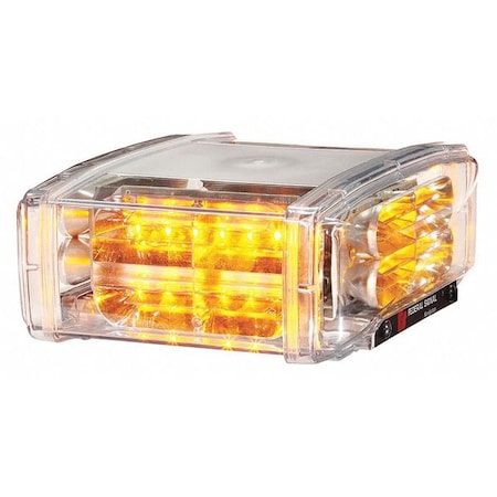 Mini Light Bar, LED, Amber, Permanent MPN:NVG10-4AF