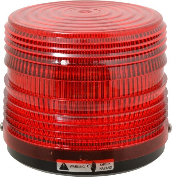 Strobe Light: Red, Surface Mount, 24VDC MPN:141ST-024R