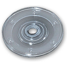 Approved 610144-CLR Flat Revolving Display Base 0.5