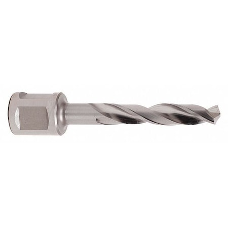 Twist Drill Bit, High Speed Steel, 3/8
