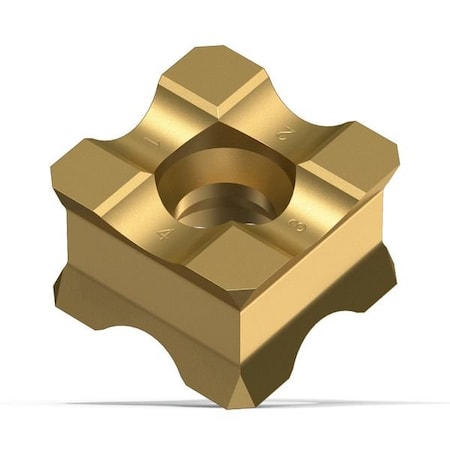 Indexible Insert, Square, Cermet MPN:64302006010