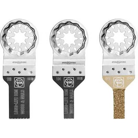 OscilToolBladeSet, 3pcs, W:0.375