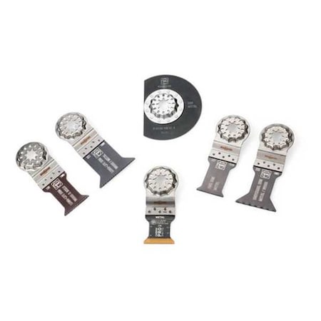 OscilToolBladeSet, 6pcs, W:0.875