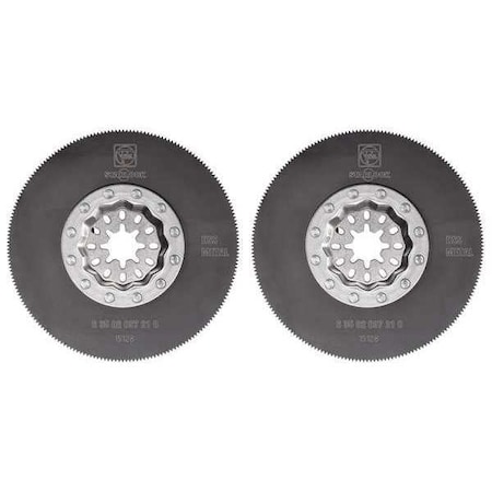 Oscillating Round Saw Blades, 3-3/8In, PK2 MPN:63502097220