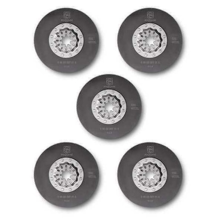 Oscillating Round Saw Blades, 3-3/8In, PK5 MPN:63502097230
