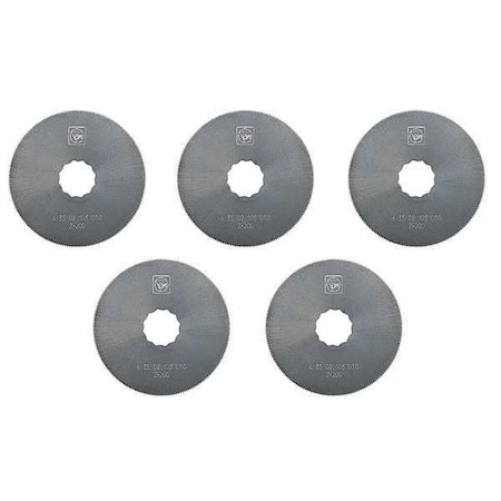 Circular Saw Blade, HSS, 3.14 In Dia., PK5 MPN:63502103050