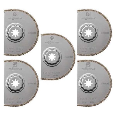 Oscillating Blades, 3-9/16, 3-9/16In L, PK5 MPN:63502166230