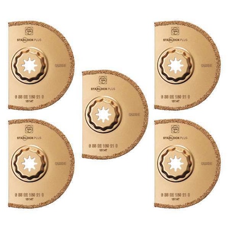 Oscillating Blades, 3-9/16, 3-9/16In L, PK5 MPN:63502169230