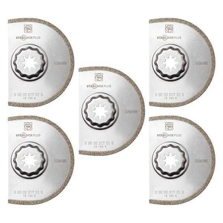 Oscillating Blades, 3-9/16, 3-9/16In L, PK5 MPN:63502217230