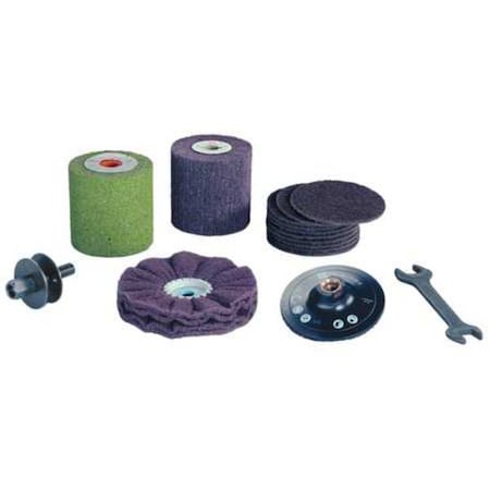 Polishing Set, For SS, For 10F050, 17 Pc MPN:63721006050