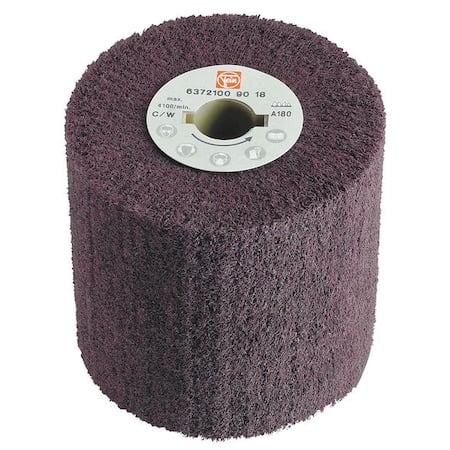 Fleece Wheel, 4 In, 180Grit, Fine, For10F050 MPN:63721009018