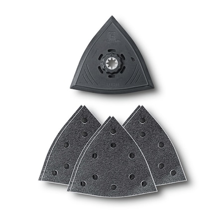 Sanding Pad And Paper Dustfree Triangle MPN:63806204210