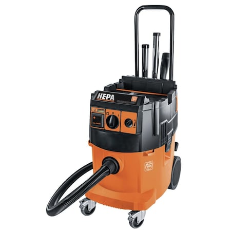 Dust Extractor, HEPA, 151 cfm, 9-1/5 gal. MPN:Turbo II X AC HEPA Pro Set
