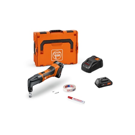 ABLK 18 1.6 E AS Cordless Nibbler Set for up to 16 gauge thickness MPN:ABLK 18 1.6 E AS Set