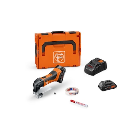 ABLS 18 1.6 E AS Cordless Sheet Metal Shears Set for up to 16 gauge/1.6mm MPN:ABLS 18 1.6 E AS Set