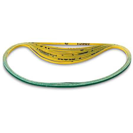 Sanding Belt, 1/8 in W, 20-1/2 in L, 120 Grit MPN:63714062010