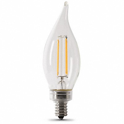 LED Bulb CA10 3.3 W 300 lm 5000K PK6 MPN:CFC40/950CA/FIL/6