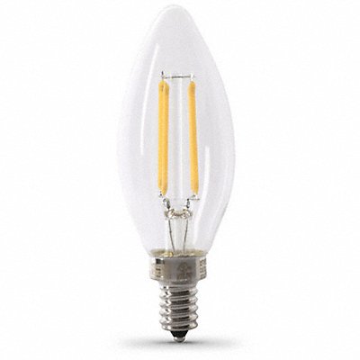 LED Bulb B10 3.3 W 300 lm 2700K PK6 MPN:CTC40/927CA/FIL/6