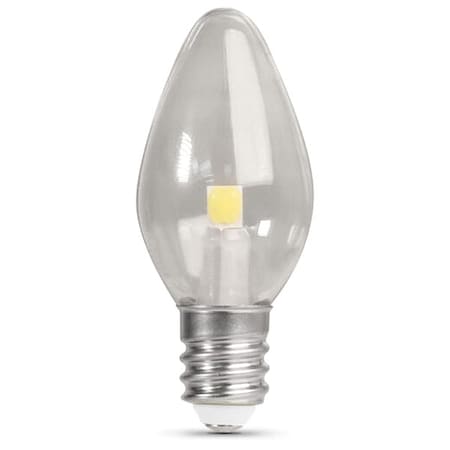 LED, 0.35 W, C7, Candelabra Screw (E12), PK4 MPN:BP4C7/827/LED/4