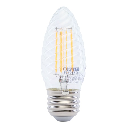Light Bulb, LED, Deco, F15, 60w Eq, PK24 MPN:BPF1560/827/FILED/24