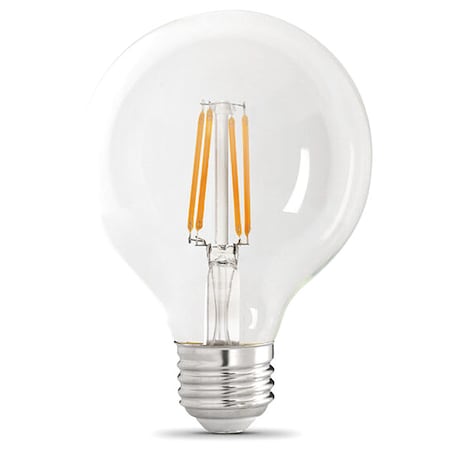 LED, 12 W, G25, Medium Screw (E26), PK3 MPN:G25100930CA/FIL/3