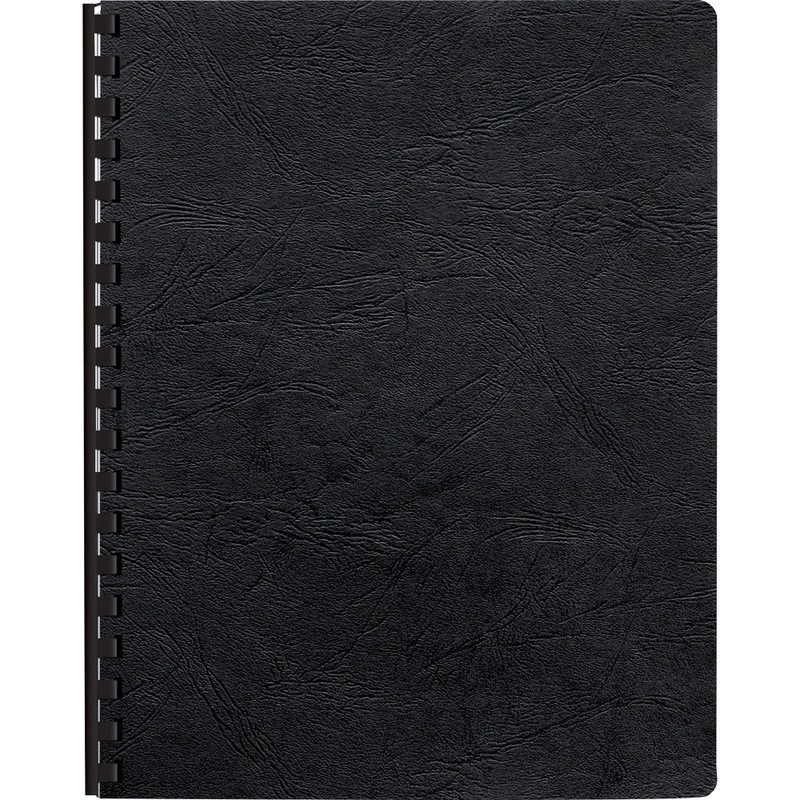 Fellowes ExecutivePresentation Covers, 11.3in x 8.8in x 0.1in, Black, Pack Of 50 MPN:52146