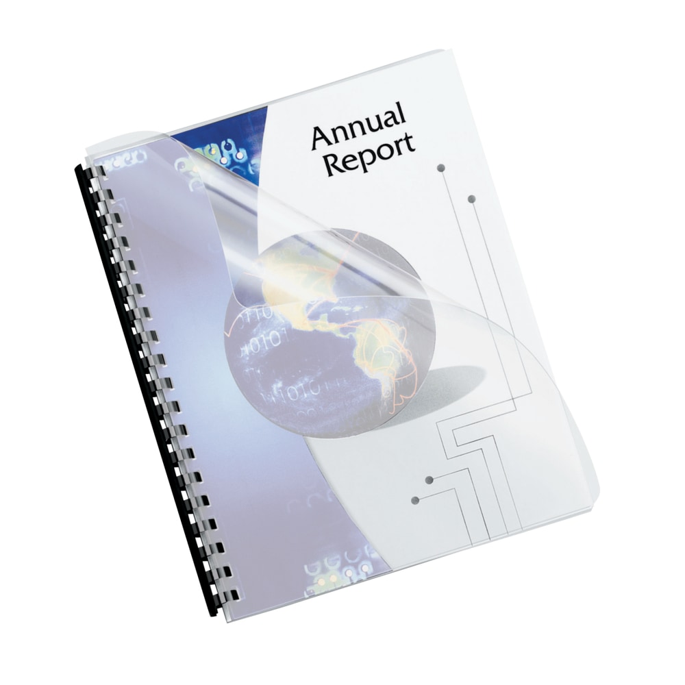 Fellowes Futura Premium Heavyweight Binding Covers, 8 1/2in x 11in, Frosted, Pack Of 25 MPN:5224301